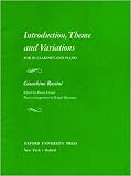 Introduction, Theme, and Variations: Reduction for clarinet and piano