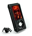 Tuff-Luv Series Alpha Slim Leather Case Cover and Wrap-M Technology  for iPod Nano 5G - Black