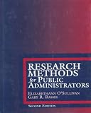 Research Methods for Public Administrators