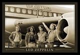 Led Zeppelin Framed Art Poster Print, 37x25
