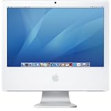Apple iMac Desktop with 20" Display MA200LL/A (2.0 GHz Intel Core Duo, 512 MB RAM, 250 GB Hard Drive, SuperDrive)
