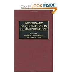 Dictionary of Quotations in Communications