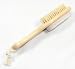 Wooden Handled Pumice Stone and Natural Boar Bristle Brush for Pedicure