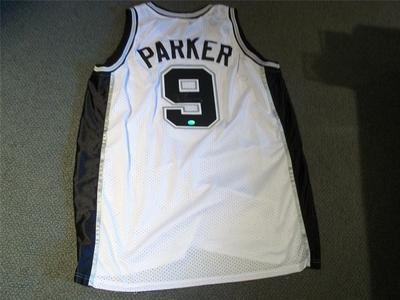 tony parker signed jersey