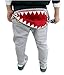TM Unisex Little Boy Girls Teeth Zipper Harem Pants Trousers 2-7Y