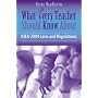 What Every Teacher Should Know About IDEA 2004 Laws & Regulations (What Every Teacher Should Know About... (WETSKA Series))