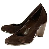 Cole Haan /Cole Haan Nike Air/ G series -- *Air Deirdre Pump Dark Chocolate Sued D22722 -- Women's