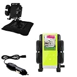 Samsung YP-T10JABY Auto Bean Bag Dash Holder with Car Charger - Uses Gomadic TipExchange