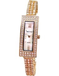 Gemorie Women Fashion Watch with Jewelry Band in Rose Gold Plating (128962-RG)