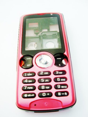 KMS - OEM Sony Ericsson W810i Style-up Housing Keyboard Fascia cover for the W810i - (FULL HOUSING - FRONT, BACK & SIDES) NEW HOT PINK