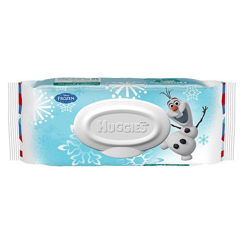 Huggies Baby Wipes Frozen Olaf Design One & Done Refreshing Cucumber