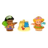 Fisher Pirce Little People Beach Figures with Sarah Lynn and Michael