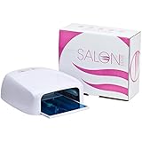 Salon Edge UV Lamp Nail Polish Timer 36W Acrylic Gel Light Dryer Slide Out Tray