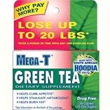 Mega-T Green Tea Dietary Supplement with Hoodia - 30 Caplets (PACK OF 2)