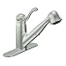 Moen 7575CSL Colonnade One-Handle Low Arc Pullout Kitchen Faucet, Classic Stainless