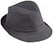 Sovereign Code Men's "Willis" Fedora,Rinse Black,One Size