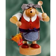 KWO R�uchermann Erzgebirge Witwe Bolte 20cm