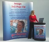 Portable 3x2 Pop-up Stand System with case & counter conversion kit.