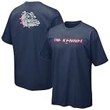 Nike Gonzaga Bulldogs Navy Blue School Pride T-shirt
