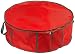 Homz 5834002 Holiday Wreath Storage Case with Removable Center Storage, 24 Inches