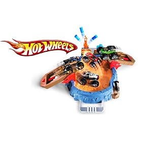 Click here to buy Mattel Hot Wheels Monster Jam Crash and Smash Stadium by Mattel.