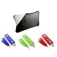 iShoppingdeals- Premium SMOKE Durable Soft Silicone Skin Cover Case for Nintendo Wii Fit Balance Board + Wii Remote and Nunchuck(Blue + Green + Red) + Free Fishbone Style Keychain