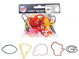 Green Bay Packers 20pc Rubber Bands Bracelets Wristbands Logo BANDZ