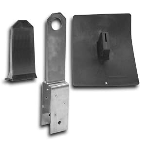 AO Safety 94053 Safewaze Two-Foot-by-Eight-Foot Permanent Roof Anchor by 