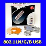 802.11n 802.11g b WiFi Wireless USB 2 0 Network Adapter 2.4GHz 300Mbps Lan
