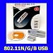 Electronics : 802.11n 802.11g b WiFi Wireless USB 2 0 Network Adapter 2.4GHz 300Mbps Lan