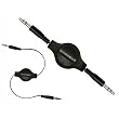 Scosche 3.5mm Jack Car Stereo Audio Input Retractable Cable for Samsung Infuse 4G
