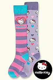 2 Pairs of Hello Kitty Welly Socks