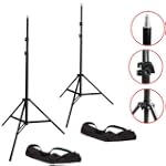 Kit 2x Cavalletto Stativo Foto Studio...