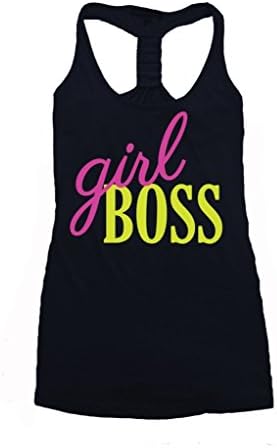 Moxie Fitness Apparel Girl Boss Tank X-Small Black