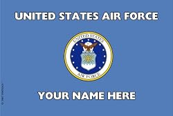 Air Force Large Vehicle Bumper Sticker
