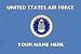 Air Force Large Vehicle Bumper Sticker