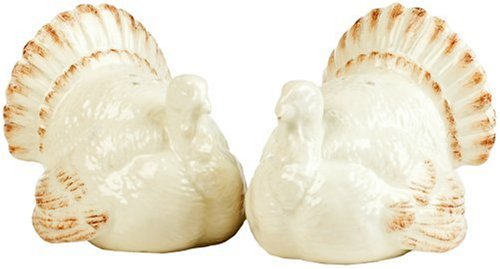 Mikasa Countryside Harvest Turkey Salt-and-Pepper Shakers