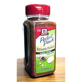 McCormick Perfect Pinch Rotisserie Chicken Seasoning 13.5oz.:  Grocery &amp; Gourmet Food