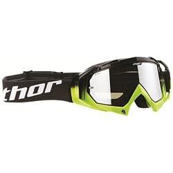 Thor MX Hero Painted Adult Off-Road Motorcycle Goggles - Black/Green