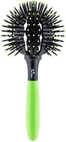 Twirler Ball Brush, Neon Green, Large