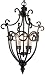 Checkolite 10837-38 Fiore Small 4-Light Chandelier, Aged Copper Image
