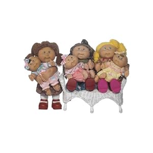 Cabbage Patch Kids Caucasian Big and Little Sisters - Brown Hair (15") by Cabbage Patch Kids