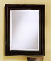 Antique Black Framed Square Wall Mirror