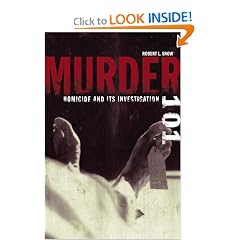 Murder 101: Homicide and Its Investigation