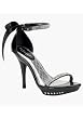 Women's 4 1/4 Inch Heel Rs Imbedded Mini-Platform Ankle Strap Sandal