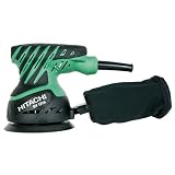 Hitachi SV13YA 2 Amp 5-Inch Variable Speed Random Orbit Sander with Cloth Dust Bag