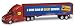 Cat Rental Store Tractor Trailer 1:50 scale