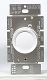 Lutron #D-600RH-DK 600W SP Rotating Dimmer