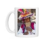 Local residents of Taquile Island, Lake Titicaca, Peru, South America Photo Mugs
