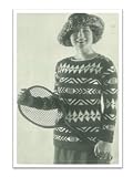 #1574 NAVAJO SLIPOVER VINTAGE KNITTING PATTERN